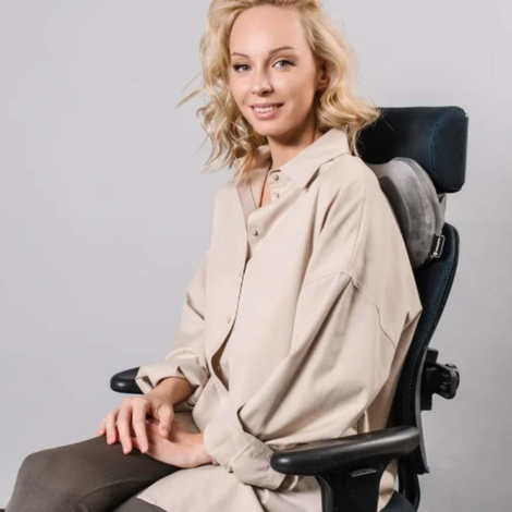 Массажная подушка Ergonova AppleMed Grey